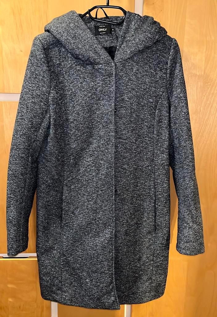 Only tussenjas/zomerjas - maat M - grijs gemêleerd, Kleding | Dames, Jassen | Zomer, Gedragen, Maat 38/40 (M), Grijs, Ophalen of Verzenden