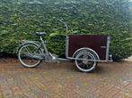 Bakfiets, Fietsen en Brommers, Fietsen | Bakfietsen, Gebruikt, Huif, Ophalen of Verzenden, 2 kinderen