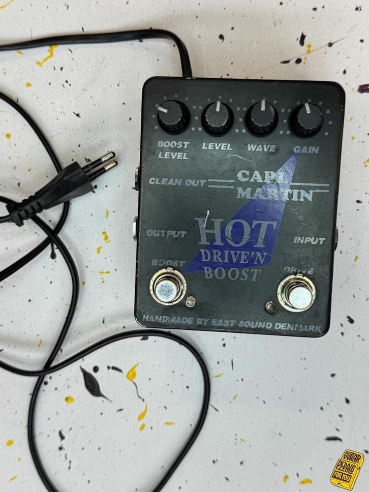 3YR Deal - Carl Martin Hot Drive 'N Boost mkI, Muziek en Instrumenten, Effecten, Gebruikt, Volume, Overige typen, Ophalen of Verzenden