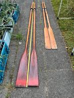 Houten roeispanen/peddels  los bieden mogelijk,bruikbaar, Ophalen, Gebruikt