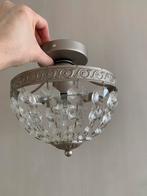 Twee mooie plafondlampen met glas, Huis en Inrichting, Lampen | Plafondlampen, Glas, Zo goed als nieuw, Ophalen