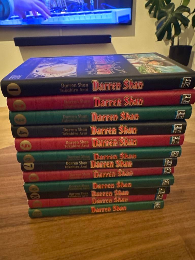 Darren Shan Manga Collectie - Complete Serie PIKA Frans, Boeken, Strips | Comics, Complete serie of reeks, Ophalen of Verzenden