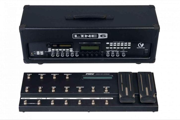 Line 6 Vetta 2 HD + Floorboard & 2 12" Speakers, Muziek en Instrumenten, Versterkers | Bas en Gitaar, Gebruikt, Gitaar, 100 watt of meer