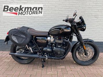 TRIUMPH BONNEVILLE  T 120 (bj 2020) Vol accessories! FOX-SW beschikbaar voor biedingen