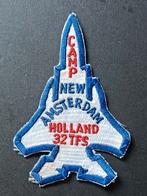 Patch Camp New Amsterdam F-15 Eagle 32TFS Soesterberg, Verzenden, Zo goed als nieuw, Patch, Badge of Embleem
