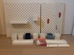 SKÅDIS Ophangbord set met accessoires, Huis en Inrichting, Ophalen, Zo goed als nieuw