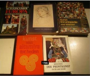 5 Prima Kunstboeken - allerlei beschikbaar voor biedingen