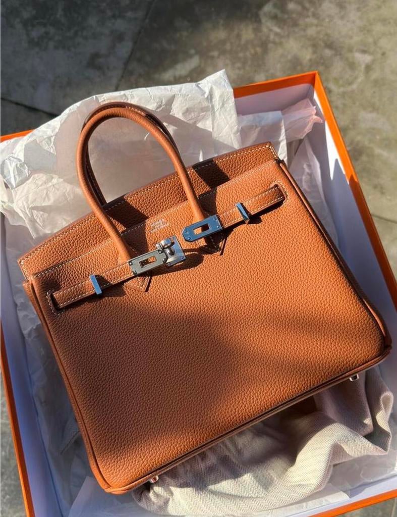 Hermes Birkin- Brown, Sieraden, Tassen en Uiterlijk, Tassen | Damestassen, Verzenden, Nieuw, Bruin, Handtas