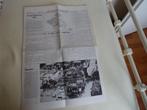 eendrachtbode watersnoodbijlage van krant van 31 december 19, Boeken, Tijdschriften en Kranten, Ophalen of Verzenden, Gelezen
