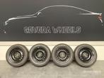 15” Peugeot 207 / 208 / Partner velgen + winterbanden 4x108, Gebruikt, 15 inch, -, -
