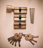 Drie gelijksluitende cilinders Nemef SKG**, Doe-het-zelf en Verbouw, Hang- en Sluitwerk, Ophalen of Verzenden, Zo goed als nieuw