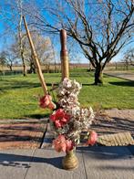 koperen waterspuit met bloemen decoratie, Antiek en Kunst, Ophalen
