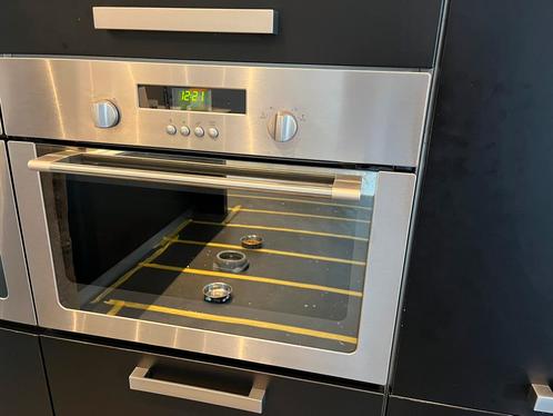 Pelgrim combi magnetron inbouw, Witgoed en Apparatuur, Ovens, Gebruikt, Inbouw, Oven, 45 tot 60 cm, 45 tot 60 cm, Ophalen