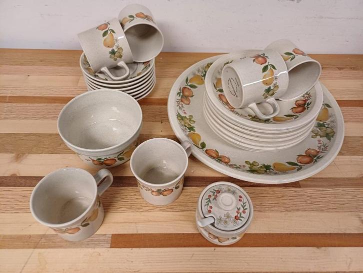 Wedgwood Quince servies - 24 delig, Huis en Inrichting, Keuken | Servies, Wedgwood, Overige materialen, Ophalen of Verzenden