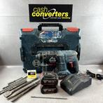 Bosch GBH 18V-21 | Boorhamer | 2 accu's en lader |  381631, Ophalen of Verzenden, Gebruikt, 600 watt of meer, Boor- en/of Breekhamer