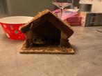 Klein kerststalletje - 12x16x7 cm, Diversen, Kerst, Ophalen of Verzenden, Gebruikt