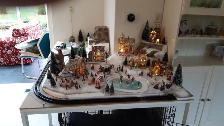 Lemax kerstdorp, Diversen, Kerst, Zo goed als nieuw, Ophalen