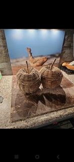 Riviera maison rattan appels, Huis en Inrichting, Woonaccessoires | Wandplanken en Boekenplanken, Ophalen of Verzenden, Nieuw