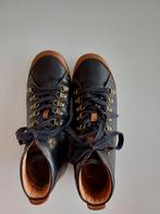 Pikolinos Lisboa schoenen leer 39 zwart bruin, Verzenden, Zwart, Lage of Enkellaarzen, Gedragen