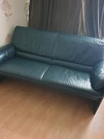 2x bankstellen  goen echt leer LEOLUX, 150 tot 200 cm, Tweepersoons, Ophalen of Verzenden, Zo goed als nieuw