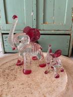 2 lucite jaren ‘60 / ‘70 olifantjes, Ophalen of Verzenden, Zo goed als nieuw, Dier
