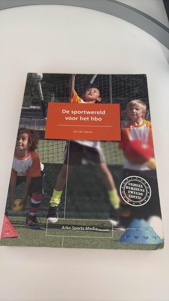 Jan de Leeuw - De sportwereld voor het hbo, Boeken, Sportboeken, Zo goed als nieuw, Balsport, Ophalen of Verzenden