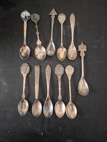 Vintage Theelepels - Mooie Collectie! beschikbaar voor biedingen