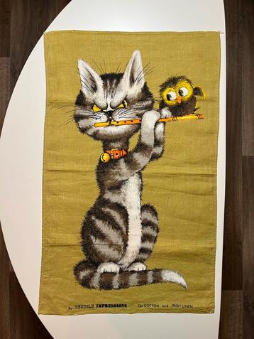 Theedoek Vintage beschikbaar voor biedingen