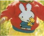 Nijntje met knuffel trui breipatroon, Hobby en Vrije tijd, Ophalen of Verzenden, Zo goed als nieuw, Breien, Patroon of Boek