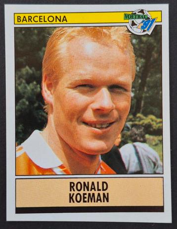 Panini, Ronald Koeman - FC Barcelona, 1990 / 1991 beschikbaar voor biedingen