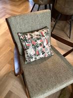 Leuk zomers sierkussen met palmbomen, Ophalen of Verzenden, Zo goed als nieuw, Vierkant