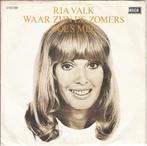 ria valk - waar zijn de zomers ( 1972), Ophalen of Verzenden, 7 inch, Nederlandstalig, Single