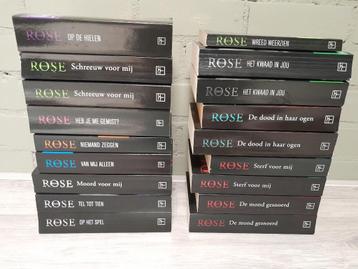Diverse boeken Karen Rose (zie omschrijving) beschikbaar voor biedingen