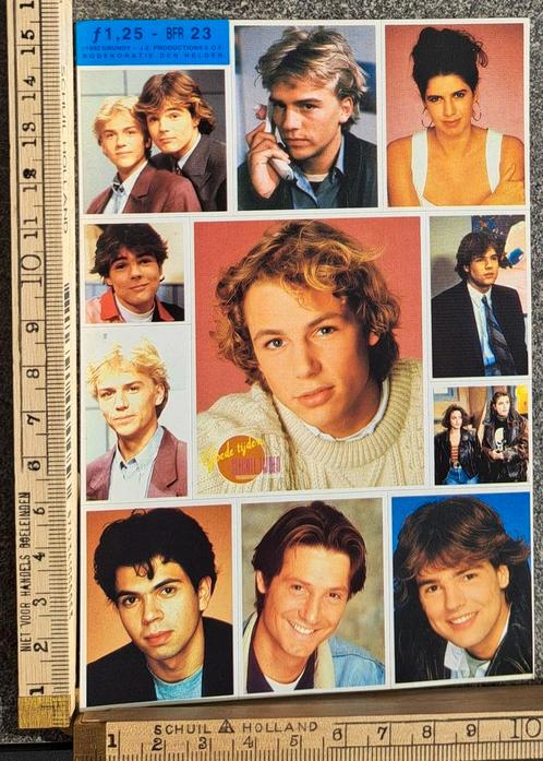 Vintage stickervel Goede tijden slechte tijden 1992 nr3, Verzamelen, Stickers, Zo goed als nieuw, Overige typen, Ophalen of Verzenden