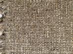 STOF VOOR DESIGN: Textaafoam grof geweven 2,08 meter, Bruin, 120 cm of meer, Ophalen of Verzenden, Polyester