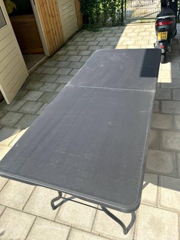 Z1 ADSafety inklapbare tafel - Zwart (180 x 74 x 74 cm) beschikbaar voor biedingen