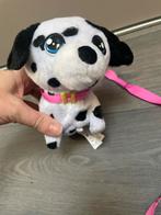Schattige Dalmatier Knuffel Riem loopt mee op batterijen, Kinderen en Baby's, Speelgoed | Knuffels en Pluche, Ophalen of Verzenden