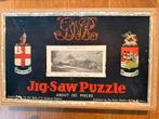 Oude houten puzzel (helemaal compleet), Ophalen of Verzenden, Minder dan 500 stukjes, Gebruikt, Legpuzzel