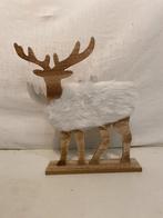 Houten kerst hert, Niet bekend, Niet bekend, Nieuw, Ophalen of Verzenden