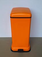 retro oranje Wesco Tower Kick pedaalemmer goldorange 33L, Huis en Inrichting, Ophalen, Gebruikt, Met pedaal, 50 tot 75 cm