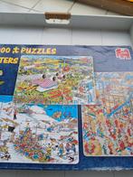 Jan van haasteren 3x 1000 stukjes, Hobby en Vrije tijd, Denksport en Puzzels, Ophalen, Gebruikt