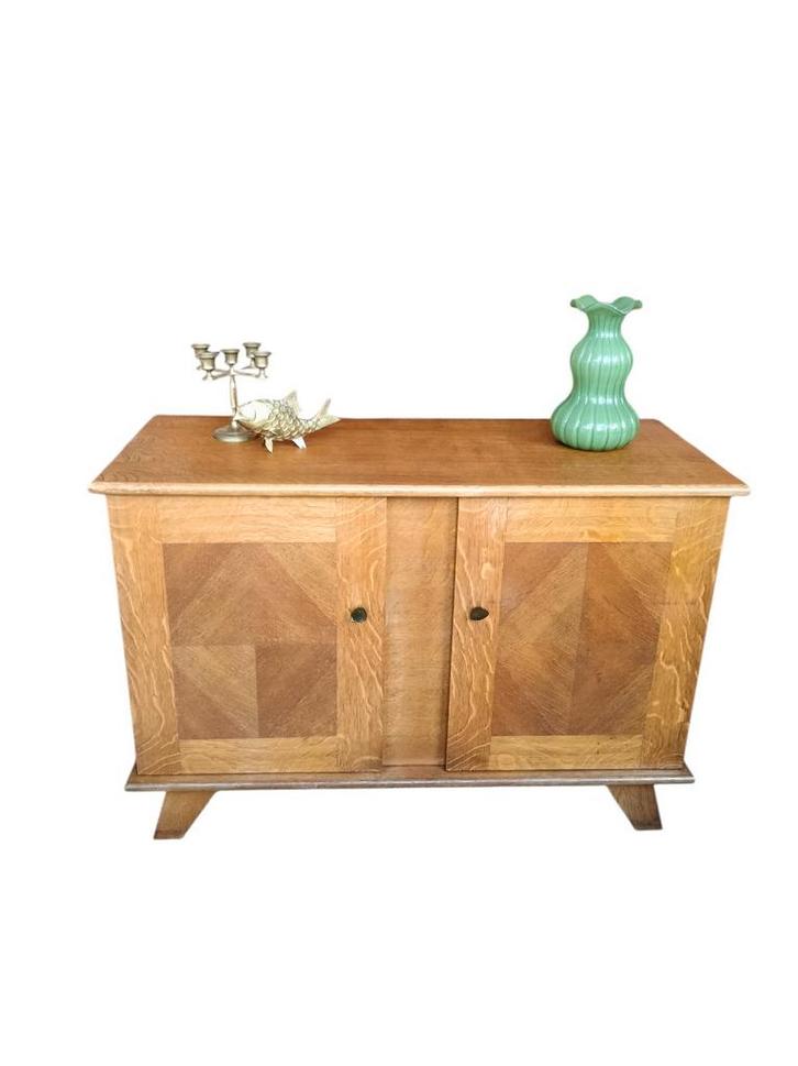 Vintage, jaren '50-'60 dressoir(tje), Huis en Inrichting, Kasten | Dressoirs, Gebruikt, 50 tot 100 cm, 25 tot 50 cm, Ophalen