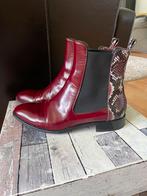 Mooie bordeauxrode enkelaarsjes van AGL maat 37, AGL, Lage of Enkellaarzen, Ophalen of Verzenden, Zo goed als nieuw