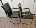 2 mooie leren stoelen, Ophalen, Zo goed als nieuw, Leer
