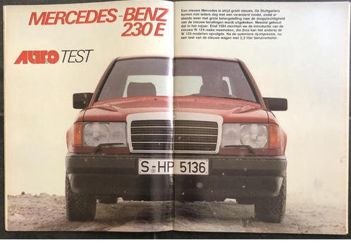 Mercedes W124 (oa 230 E - 300 CE ) testen, Boeken, Auto's | Folders en Tijdschriften, Gelezen, Mercedes, Ophalen of Verzenden