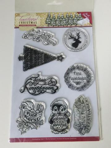Clear stempels kerst Yvonne Creations  beschikbaar voor biedingen
