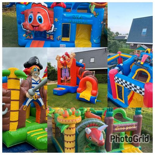 Springkussens te huur voor elk feest!, Kinderen en Baby's, Speelgoed | Buiten | Springkussens, Zo goed als nieuw, Ophalen
