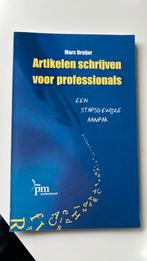 M. Draijer - Artikelen schrijven voor professionals, M. Draijer, Ophalen of Verzenden, Zo goed als nieuw