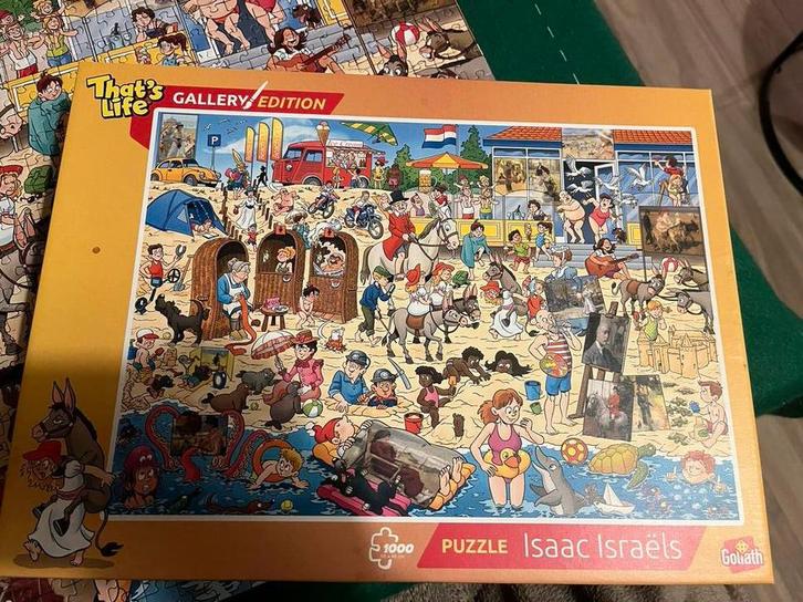 Puzzel - That's Life - Gallery Edition - Isaac Israëls, Hobby en Vrije tijd, Denksport en Puzzels, Zo goed als nieuw, Legpuzzel
