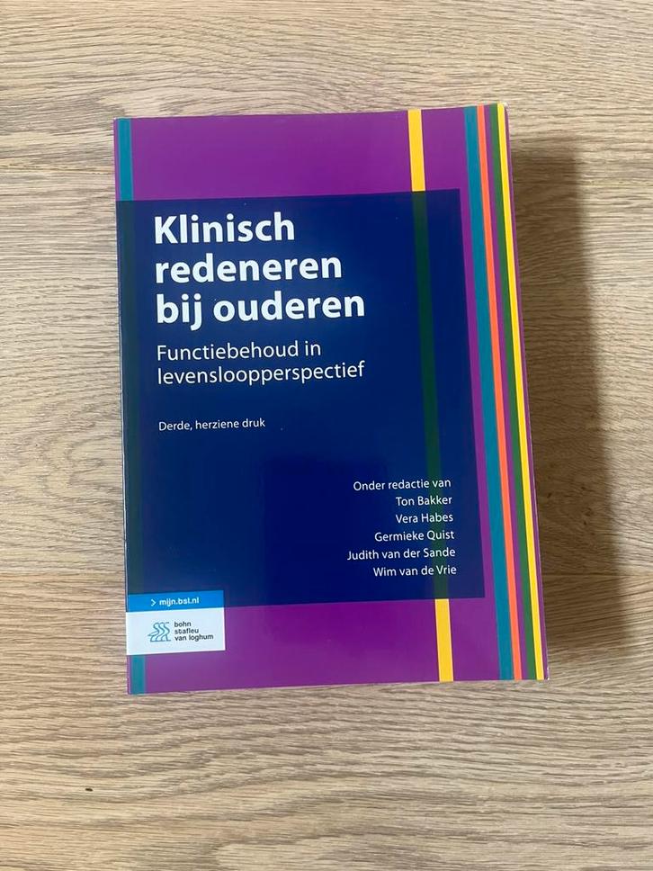 Klinisch redeneren bij ouderen, Boeken, Wetenschap, Zo goed als nieuw, Ophalen of Verzenden